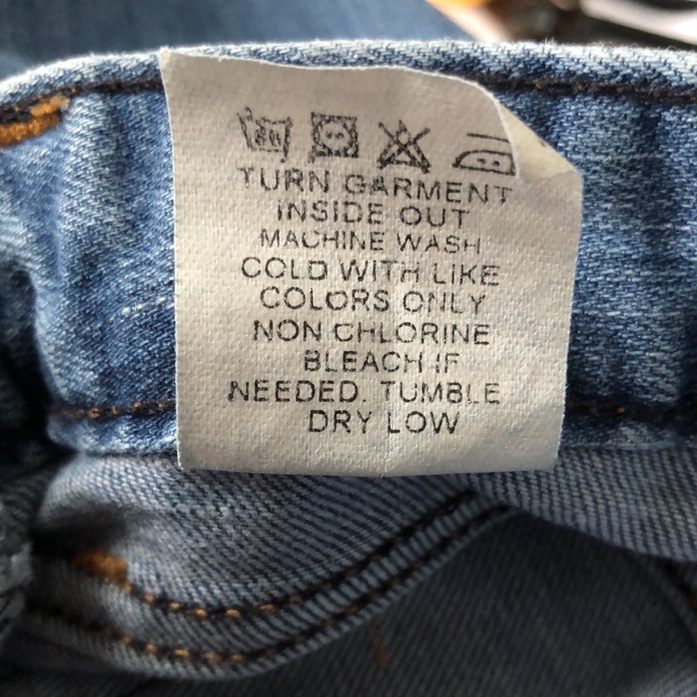 Boston Proper High Rise Bootcut Medium Wash Jeans size 8 Short - Picture 10 of 10